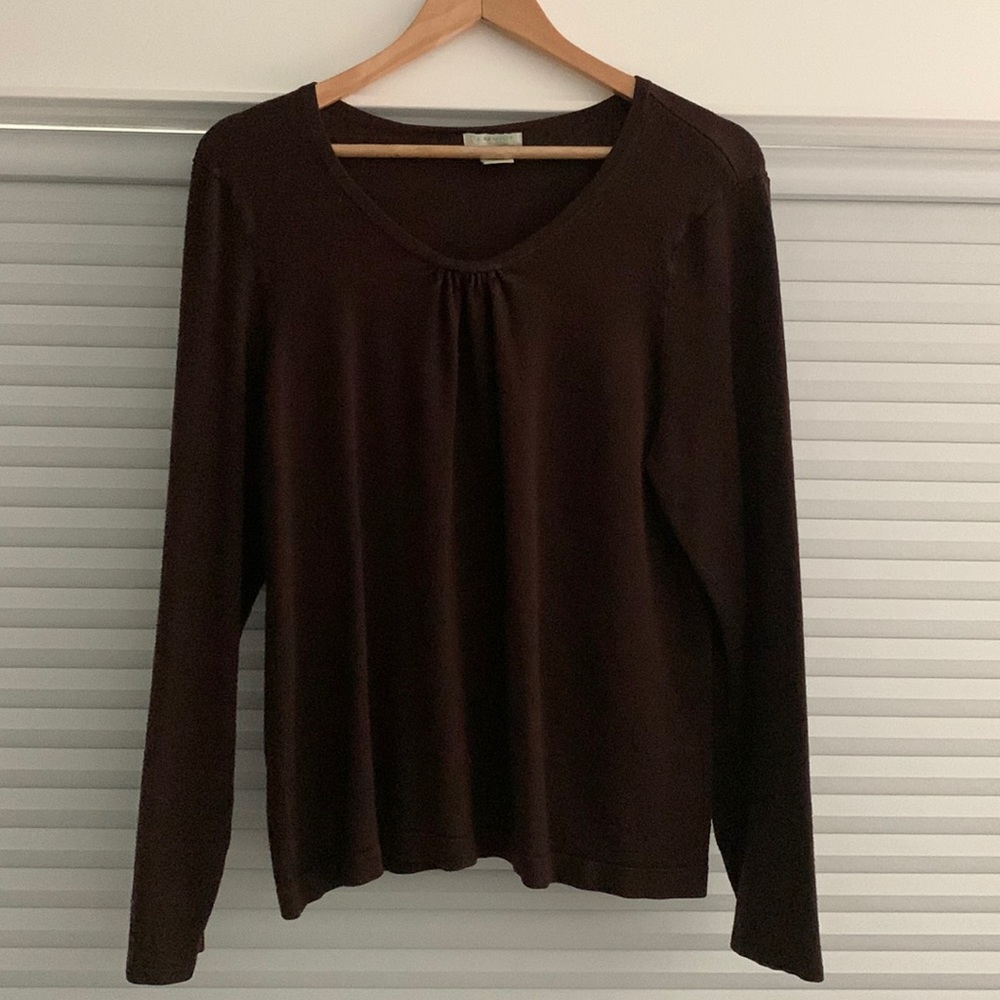 Blouse with Sweater Feel